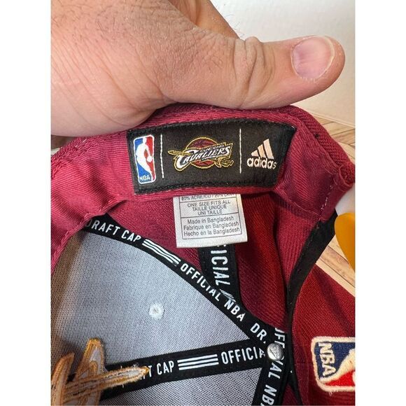 Adidas Cleveland cavaliers snap back baseball cap - Picture 6 of 6